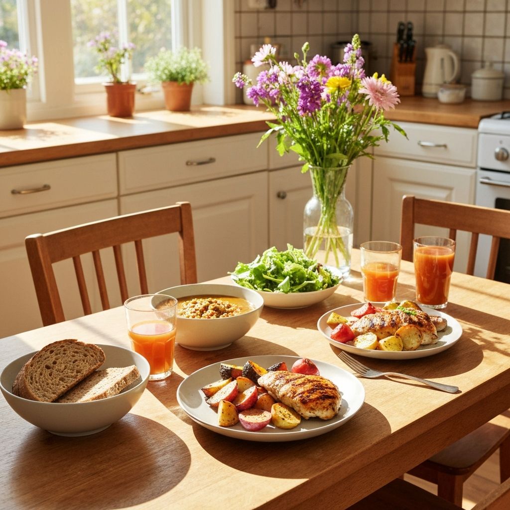 Everyday meal examples