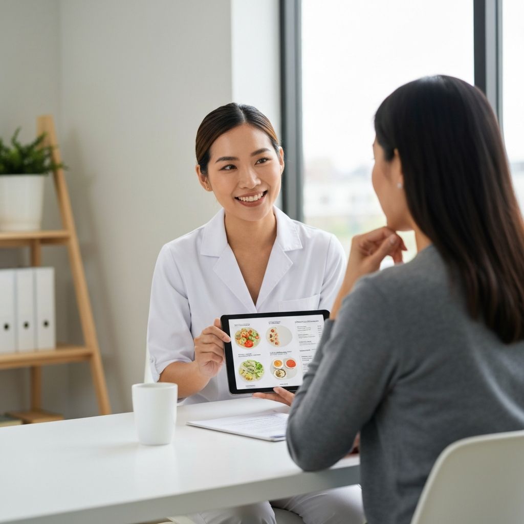 Nutrition consultation discussion